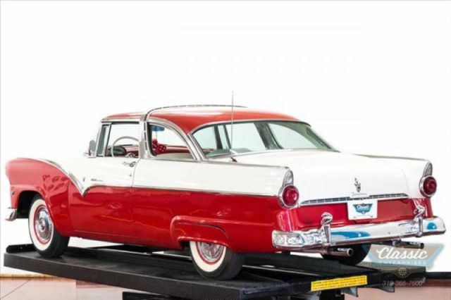 1955 Red Ford Crown Victoria