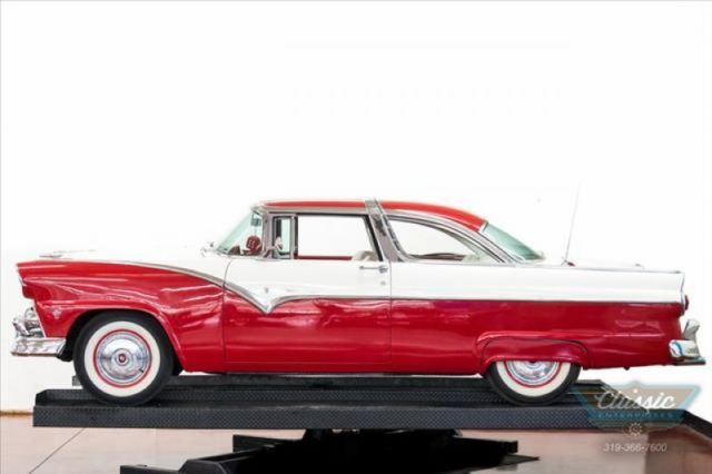 1955 Red Ford Crown Victoria