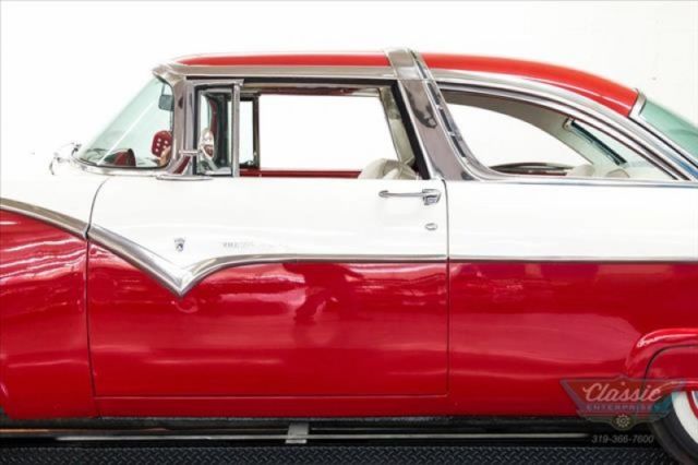 1955 Red Ford Crown Victoria
