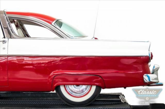1955 Red Ford Crown Victoria