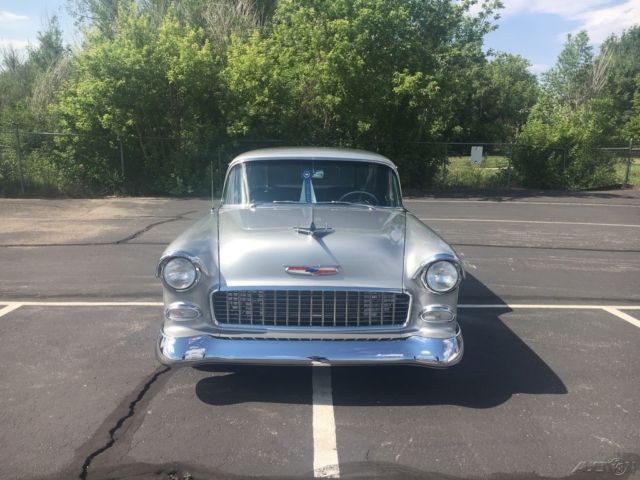 1955 Silver Chevrolet Nomad