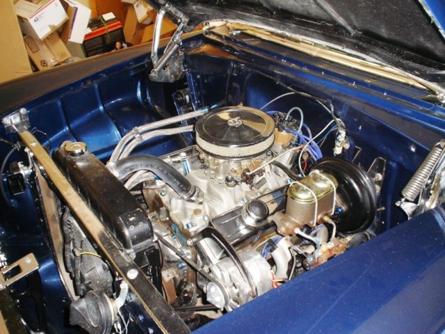 1955 Silver/Blue Chevrolet Bel Air/150/210 Coupe