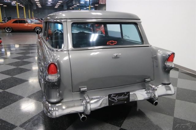 1955 Red Chevrolet Bel Air/150/210