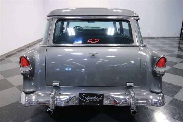 1955 Red Chevrolet Bel Air/150/210