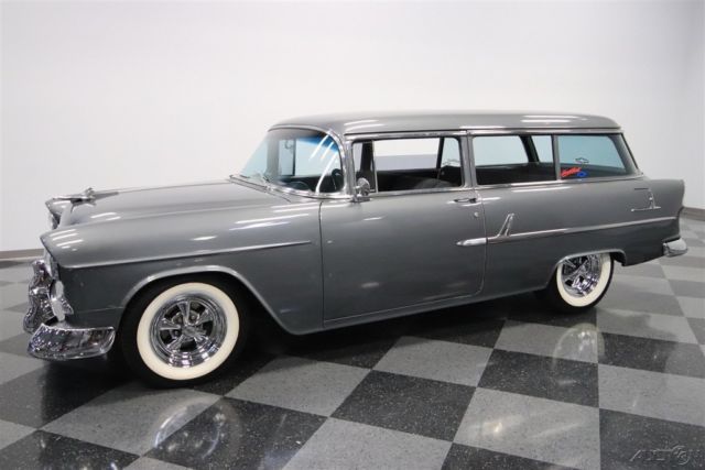 1955 Red Chevrolet Bel Air/150/210