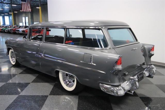 1955 Red Chevrolet Bel Air/150/210