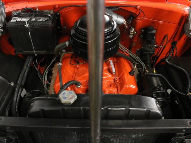 1955 Red Chevrolet Bel Air/150/210