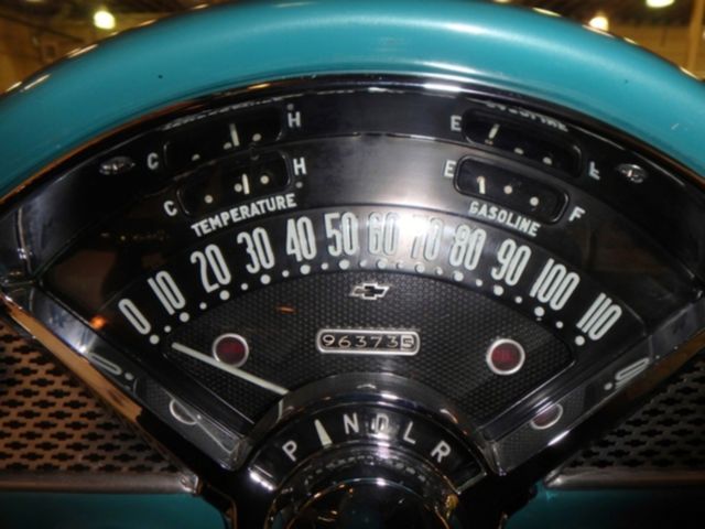 1955 White Chevrolet Nomad