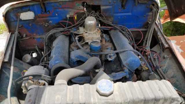 1955 White Willys 439 Pickup