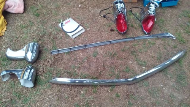 1955 Green Willys 4 door Car