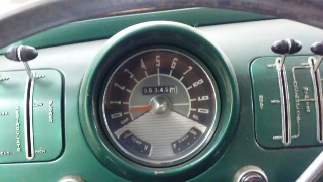 1955 Green Willys 4 door Car