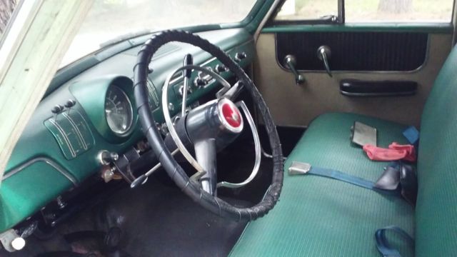 1955 Green Willys 4 door Car