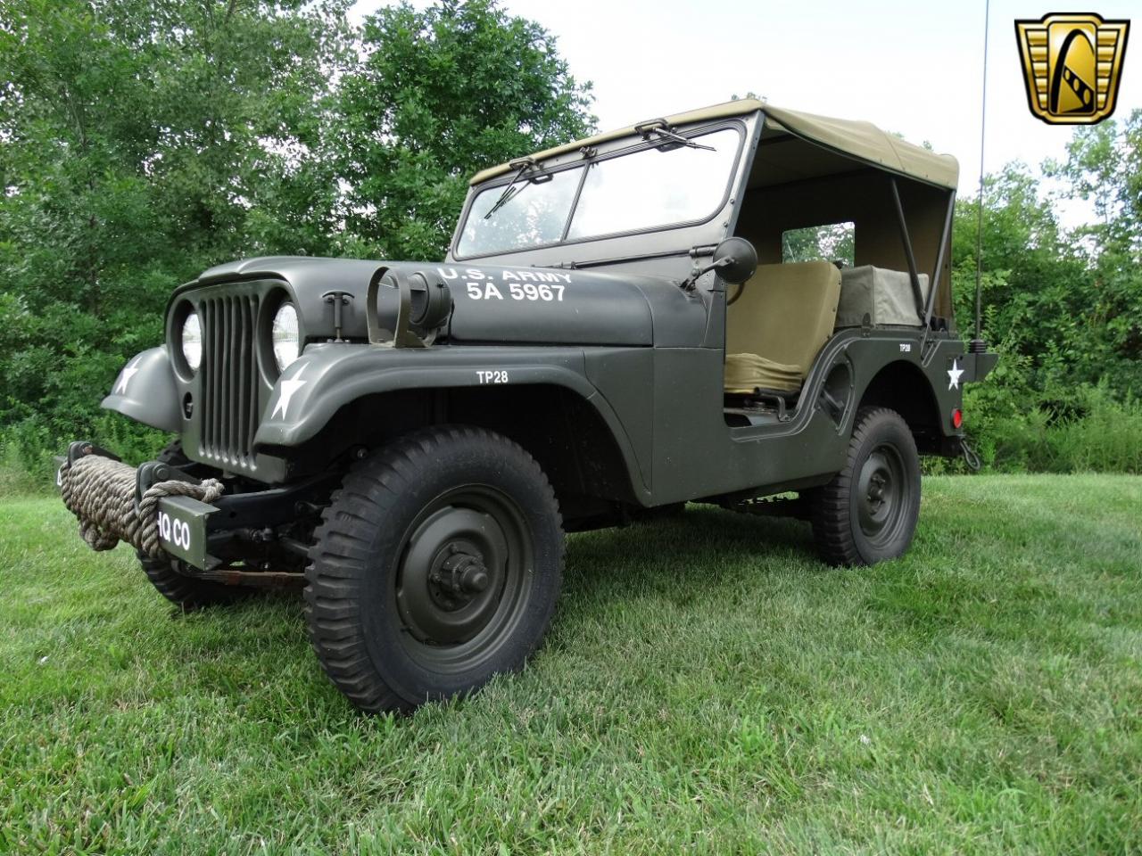 1955 CAMOFLAUGE Willys CJ 5 Convertible