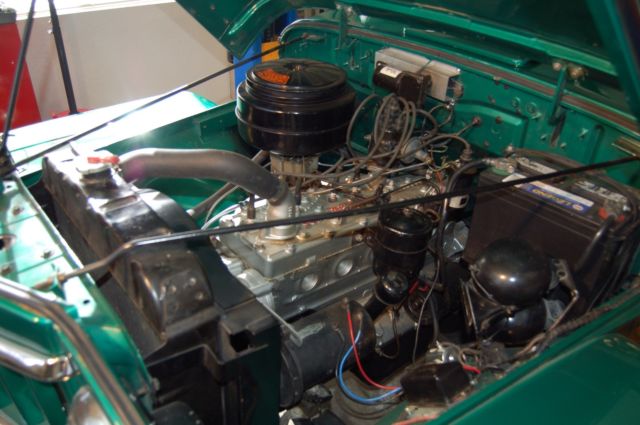 1955 Green Willys 4 WD Wagon Wagon