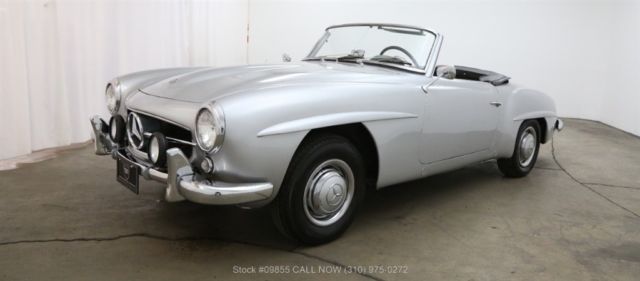 1955 Silver Mercedes-Benz 190-Series