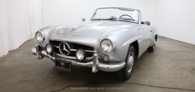 1955 Silver Mercedes-Benz 190-Series