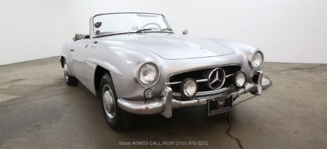 1955 Silver Mercedes-Benz 190-Series