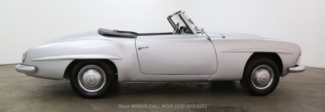 1955 Silver Mercedes-Benz 190-Series