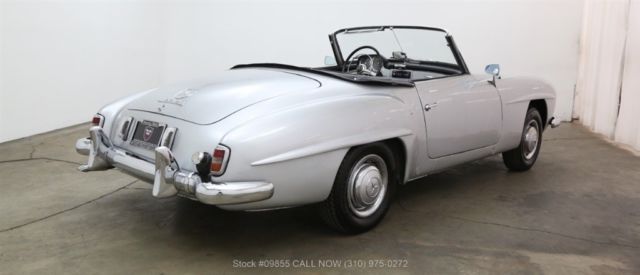 1955 Silver Mercedes-Benz 190-Series