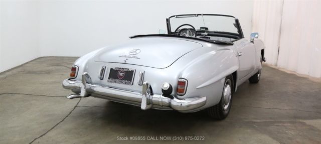 1955 Silver Mercedes-Benz 190-Series