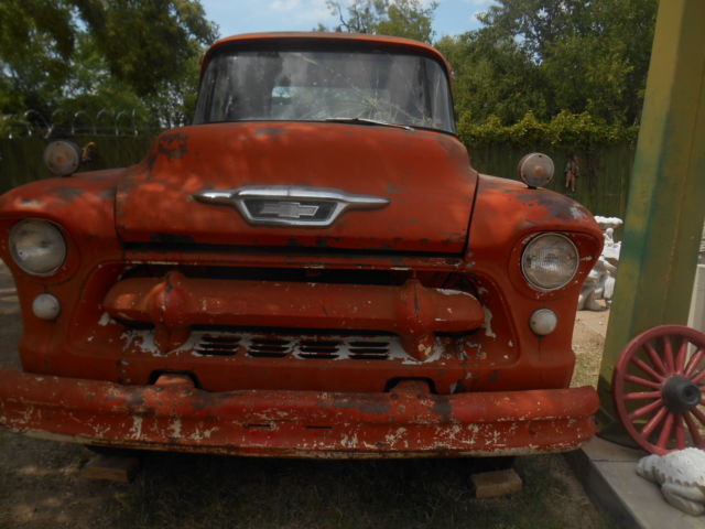 1955 Red Chevrolet Other Pickups Cab & Chassis