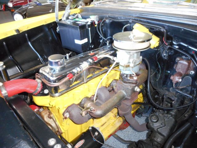 1956 Yellow/White Chevrolet Bel Air/150/210