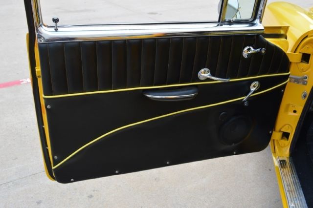 1956 Yellow Chevrolet Bel Air/150/210 Sedan