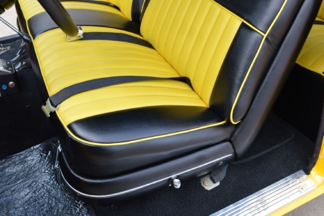 1956 Yellow Chevrolet Bel Air/150/210 Sedan