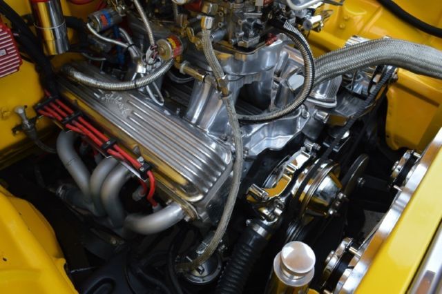 1956 Yellow Chevrolet Bel Air/150/210 Sedan