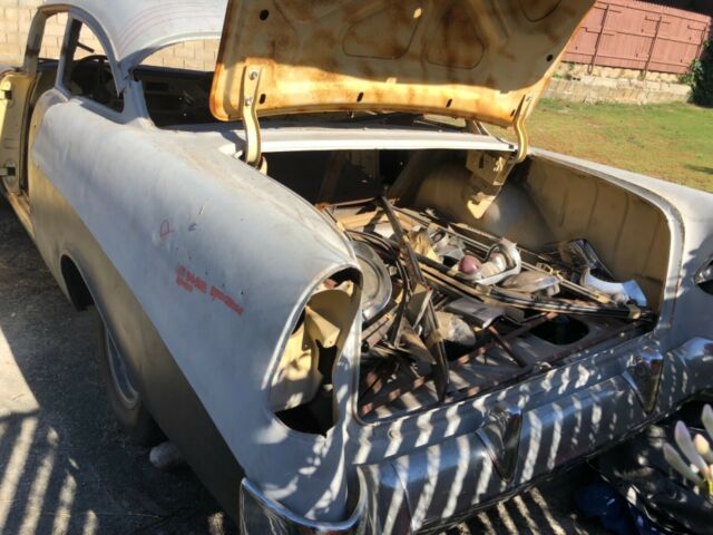 1956 Gray Chevrolet Bel air Coupe