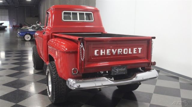 1956 Red Chevrolet 3100