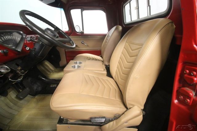 1956 Red Chevrolet 3100