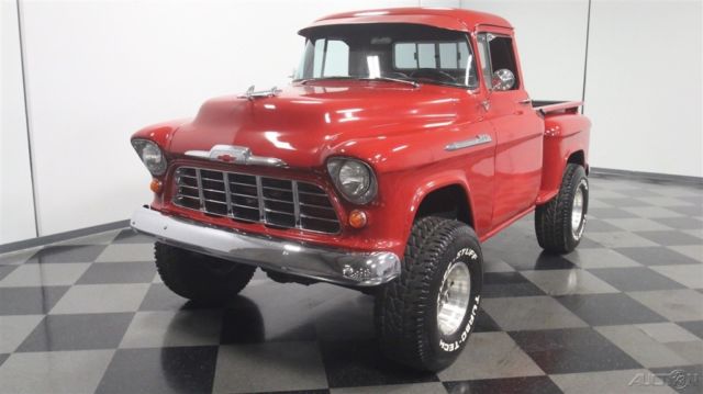 1956 Red Chevrolet 3100