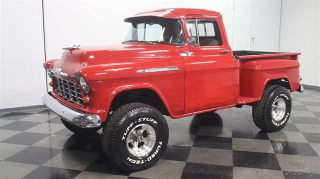 1956 Red Chevrolet 3100