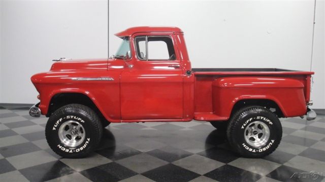 1956 Red Chevrolet 3100