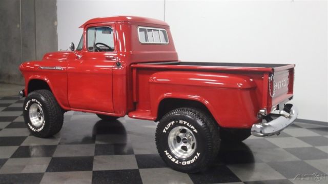 1956 Red Chevrolet 3100