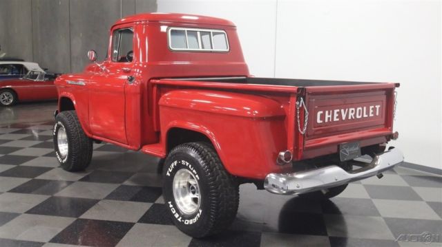 1956 Red Chevrolet 3100