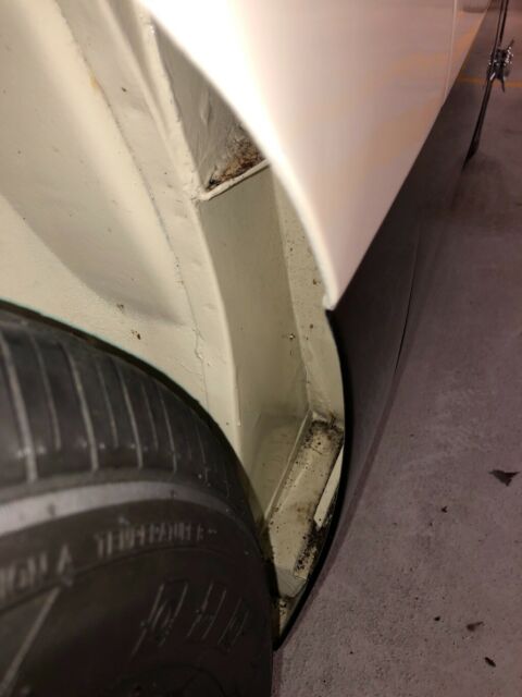 1956 White Austin Healey 100 Convertible