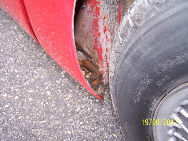 1956 Colorado Red Austin Healey BN2 Roadster
