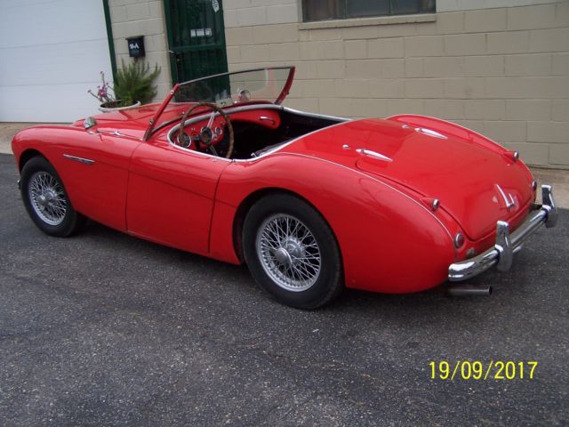 1956 Colorado Red Austin Healey BN2 Roadster