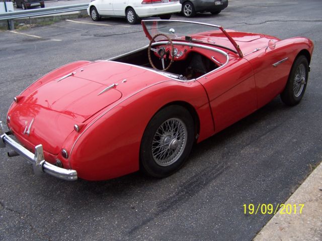 1956 Colorado Red Austin Healey BN2 Roadster