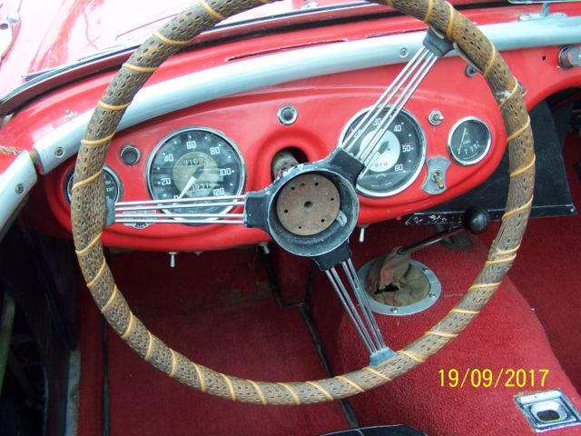 1956 Colorado Red Austin Healey BN2 Roadster