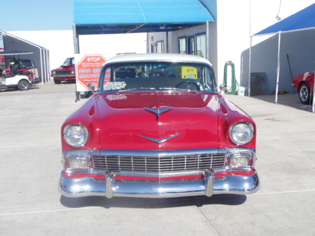 1956 Black Chevrolet Bel Air/150/210 Cab & Chassis