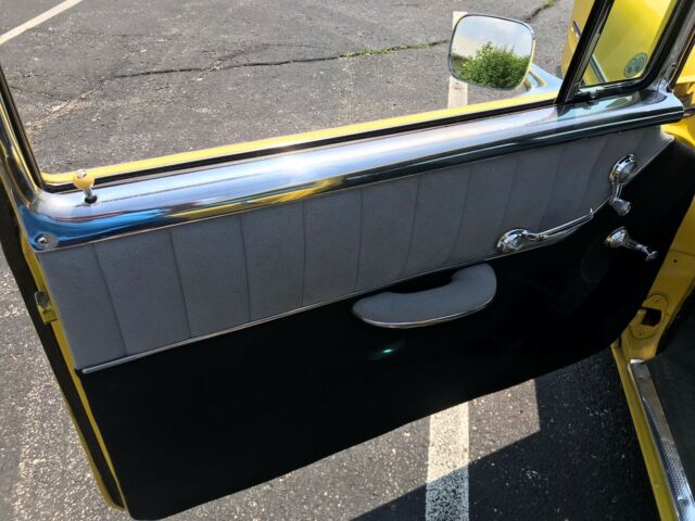 1956 Yellow Chevrolet Bel Air/150/210 Coupe