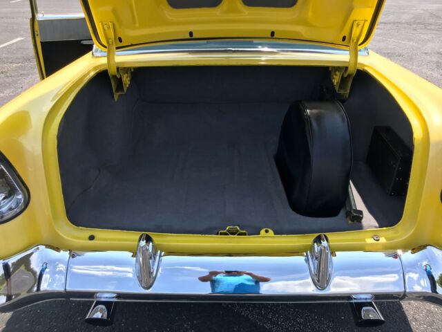 1956 Yellow Chevrolet Bel Air/150/210 Coupe