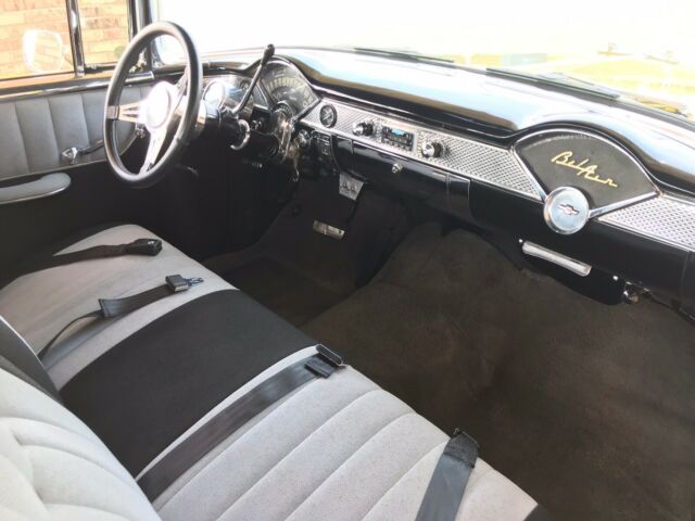 1956 Yellow Chevrolet Bel Air/150/210 Coupe