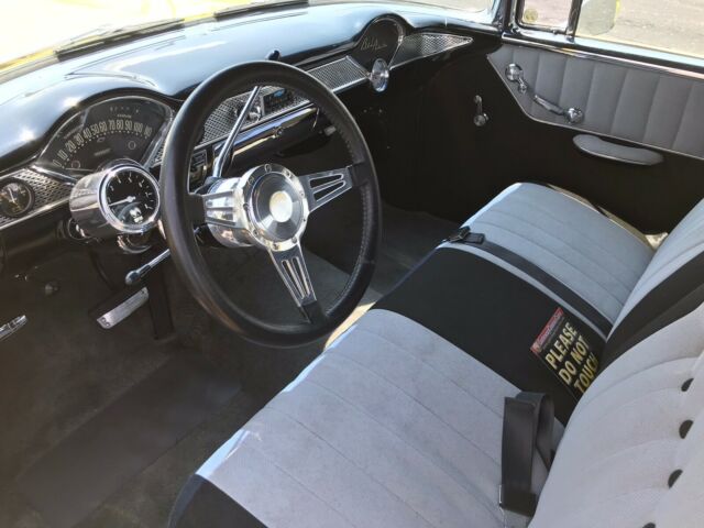 1956 Yellow Chevrolet Bel Air/150/210 Coupe