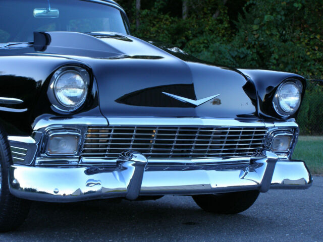 1956 Black Chevrolet Bel Air/150/210 Coupe