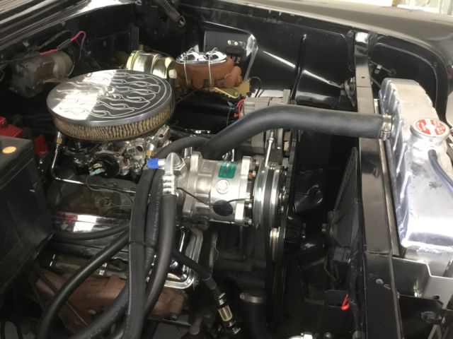 1956 White & charcoal Chevrolet Bel Air/150/210 2 door HT