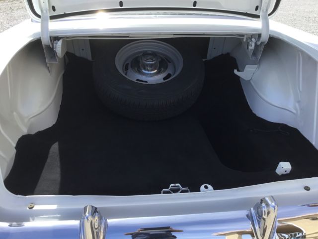 1956 White & charcoal Chevrolet Bel Air/150/210 2 door HT